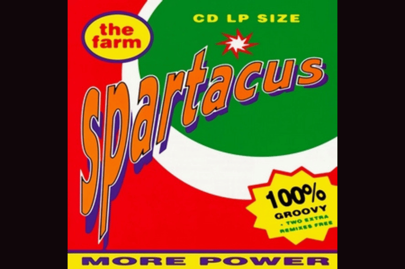 Of course, I had to include The Farm's first studio album, 'Spartacus', because how can you not love an album cover that features the words, '100% GROOVY'. The artwork may be simple but it's definitely memorable, even 33 years after its release.