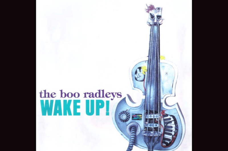 The Boo Radleys' fourth album, Wake Up!, was the band's first number one in the UK album charts. The artwork may be simple, but it is definitely effective.