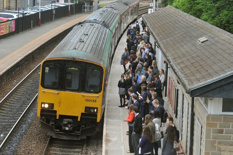 Estimated entries and exits made at Horsforth station was 667,932.