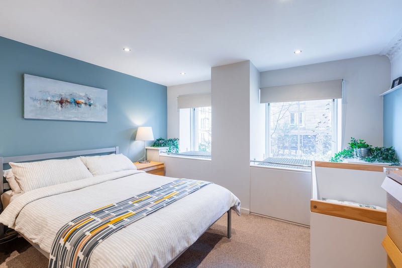 The large double bedroom has fantastic built-in storage and an en-suite with shower.