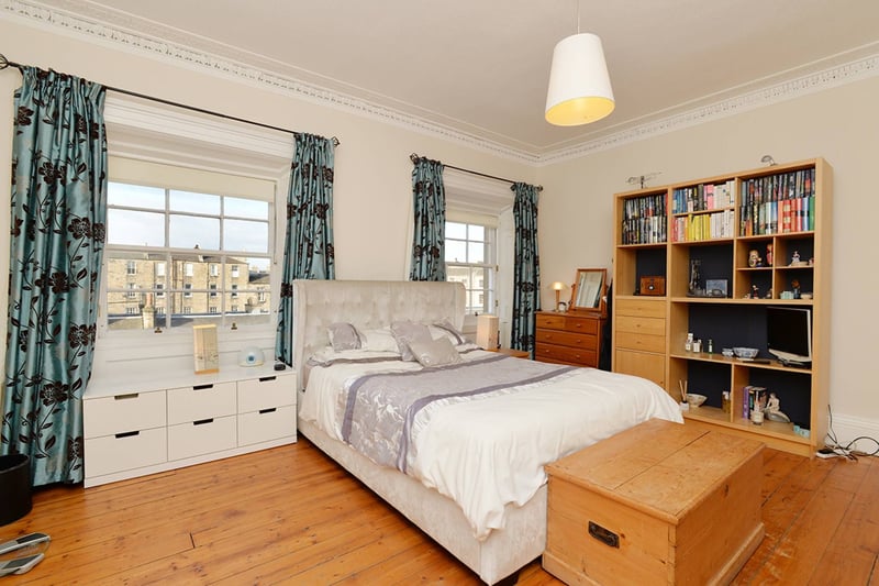 Bedroom one is the obvious master. Entered through a dedicated dressing area with plenty of space for large wardrobes, this room is a very generous double with plenty of space for a larger frame bed and a full suite of freestanding bedroom furniture. 
