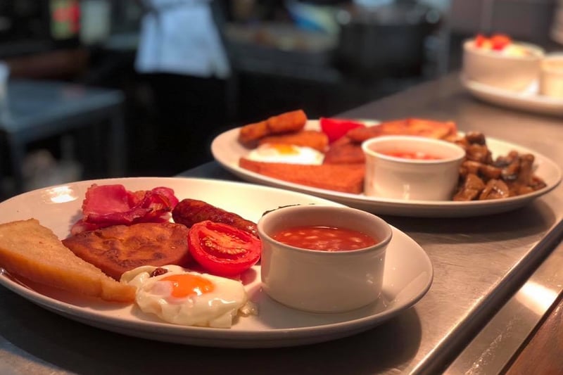 One of the best spots in Glasgow to head for breakfast any day of the week  is Coia's. Their breakfast is served with tea or coffee and toast. 473-477 Duke St, Glasgow G31 1RD. 