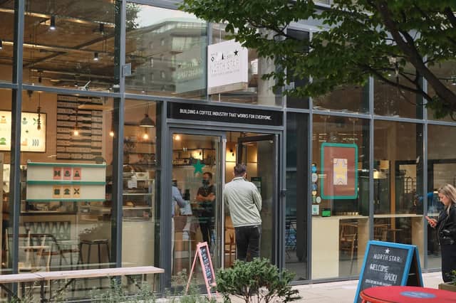 North Star, located in Leeds Dock, was named one the best coffee shops in Leeds by YEP readers. The coffee shop roasts all of its own coffee and has a real focus on sustainability.