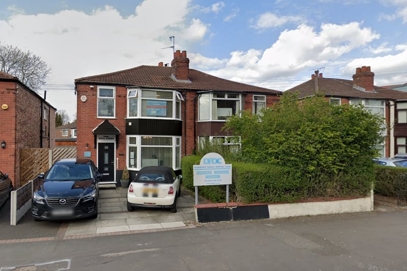 Didsbury Family Dental Care has five stars out of five based on 20 reviews. This practice is private, therefore does not take on NHS patients. Image: Google Maps