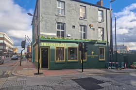 The Foresters pub, on the corner of Division Street and Rockingham Street, in Sheffield city centre