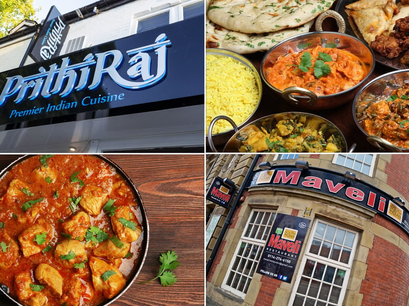 These are the 13 top rated curry restaurants in and near Sheffield according to Google reviews... Has your favourite made the list?