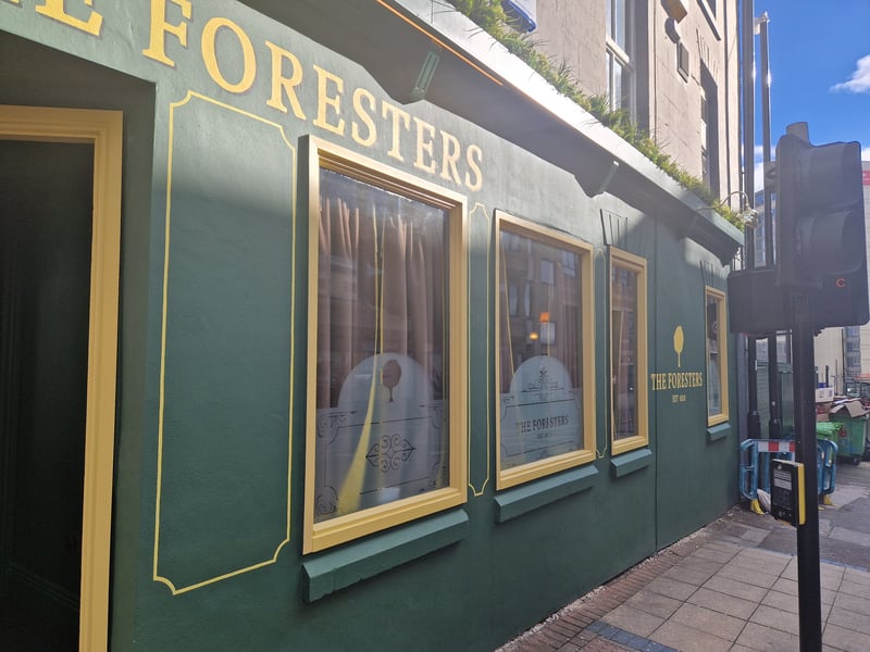 The Foresters pub in what was the Gatsby cocktail bar, on Division Street, Sheffield city centre