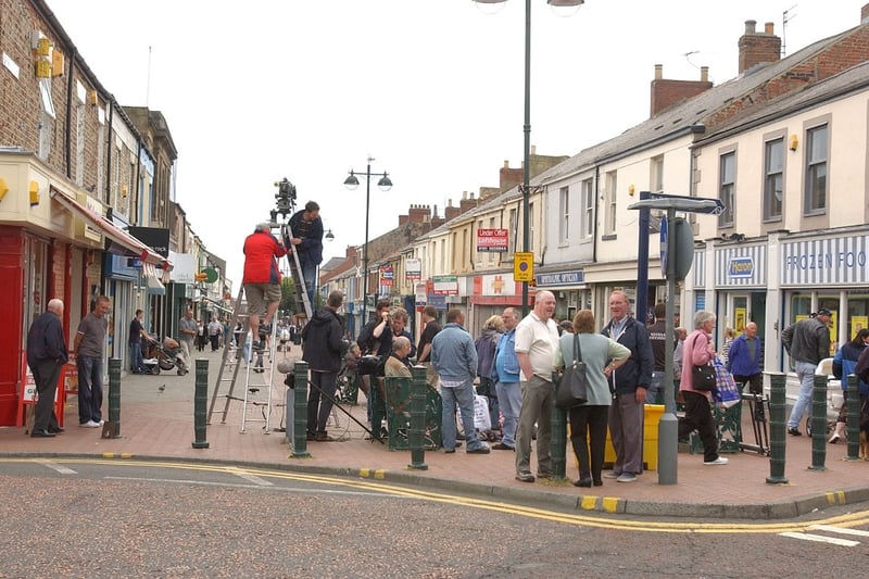 Seaham was at the centre of a comedy sketch show in this scene from June 2006.
