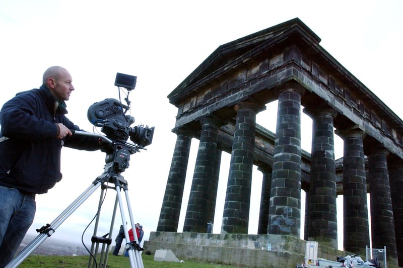 An advert which promoted the region was being filmed by One NorthEast at Penshaw Monument in January 2006.