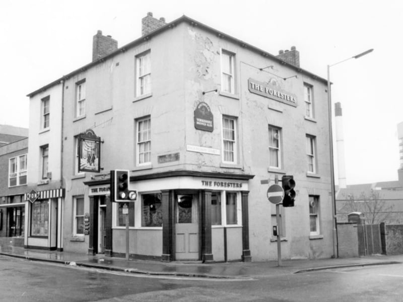 The Foresters pub as it looked in 1988