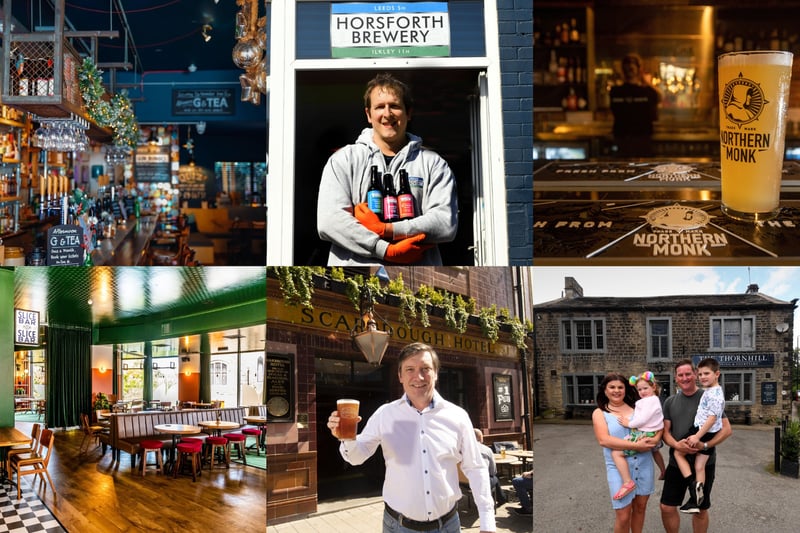 Granville's Beer and Gin House; 
Horsforth Brewery & Taproom; 
Northern Monk; 
The Meanwood Tavern; 
The Scarborough Hotel; 
The Thornhill