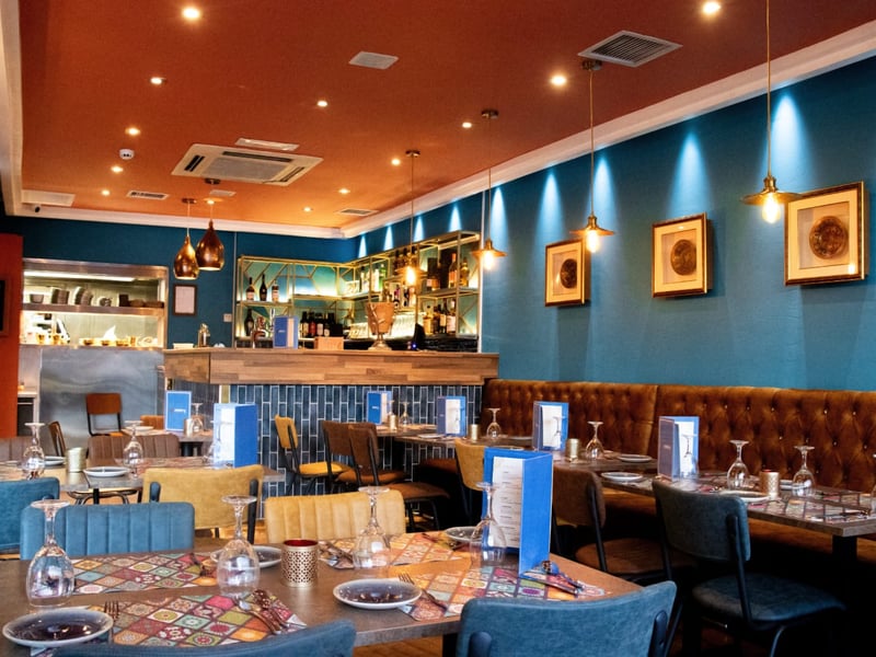 Jodhpur, in Kirkstall Road, has a rating of 4.9 stars from 638 Google reviews. A customer at Jodhpur said: “Was looking for new Indian restaurant to try and came across this place. Wow! Best lamb madras we have ever had and both starters were phenomenal. Service and atmosphere were fantastic as well. 10/10 recommend and will be back!”