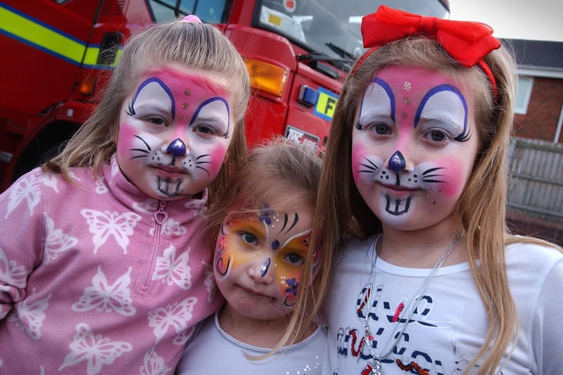 Wonderful face painting was on offer at the Eastlea Community Centre in Seaham, in 2010.
