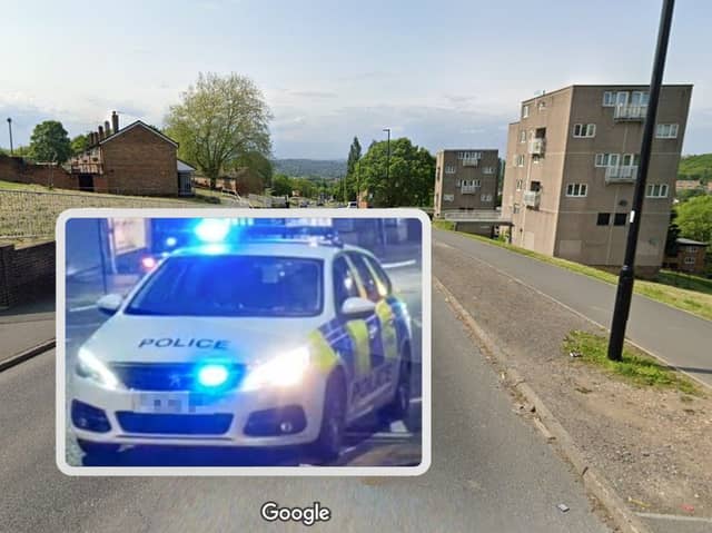 Paramedics, police, and firefighters were called out to a crash on Blackstock Road, Sheffield, in the early hours. Picture: Google / National World