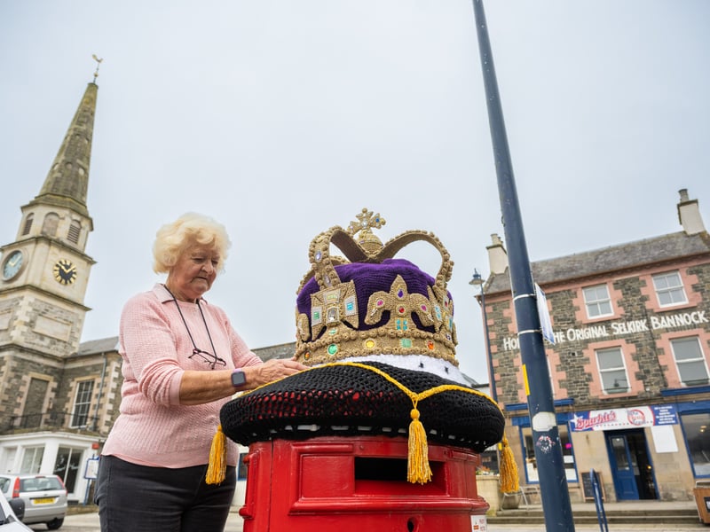 Fourth on the list is Selkirk, where the average house price is £198.000. King Charles Coronation fever hit the Scottish Borders in May last year, with colourful knitted hanging baskets and a marvellous huge knitted crown perched on top of the towns main red post box.