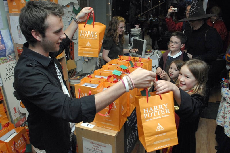 Horsforth actor Matthew Lewis who played Neville Longbottom in the Harry Potter films,  visited The Idle Hour in July 2007, to hand out the latest book at the stroke of midnight. He then signed copies of Harry Potter and the Deathly Hallows for hundreds of fans who had queued outside the small bookshop.