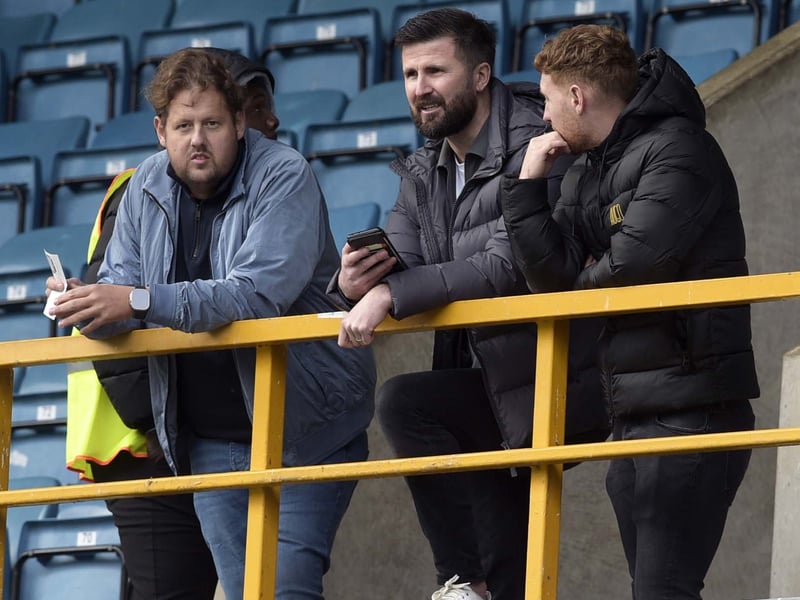 Owls fans in the Capital to watch their team win a vital game at Millwall 2-0. Pic Steve Ellis