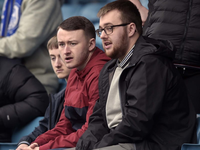 Owls fans in the Capital to watch their team win a vital game at Millwall 2-0. Pic Steve Ellis