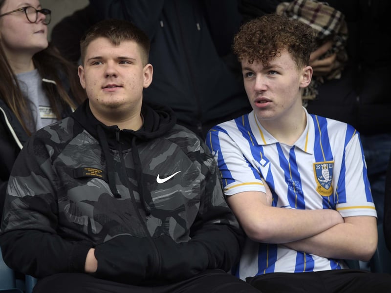 Owls fans in the Capital to watch their team win a vital game at Millwall 2-0. Pic Steve Ellis