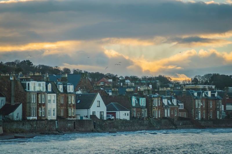 In fourth place is East Lothian, including the pretty seaside town of East Lothian (pictured). The average sale price is £284,675 compared to an average asking price of £255,219 - a difference of £29,456.