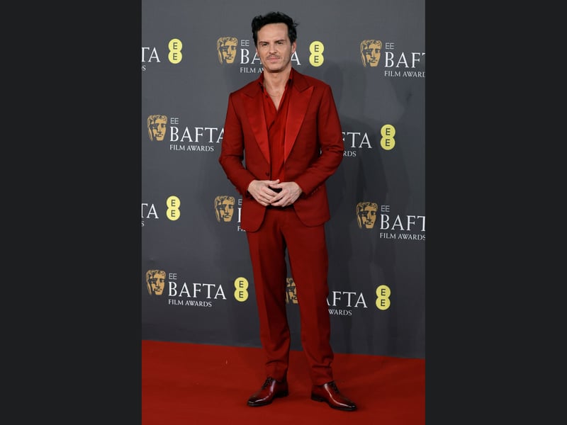 Andrew Scott attends the 2024 Bafta Film Awards.
