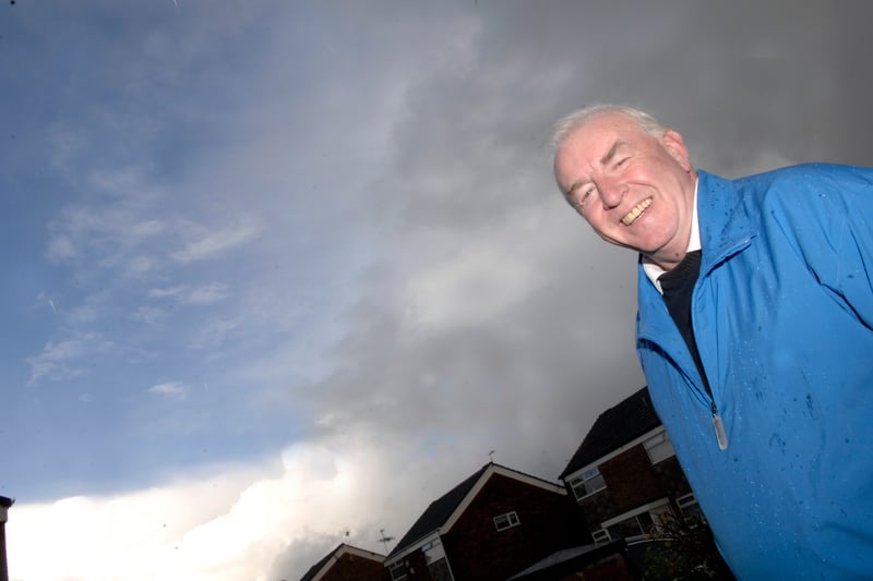 Ian Latto who lived in Ashton was always a UFO sceptic but was convinced he witnessed 12 UFO's in one weekend in 2009