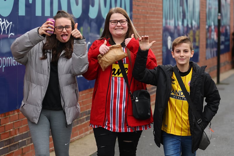 Blades fan gallery from Brighton defeat