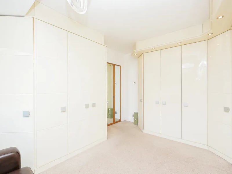 Two double bedrooms has built-in wardrobes for lots of storage space.