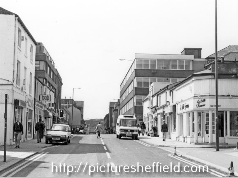 Divison Street in April 1991. Photo: Picture Sheffield