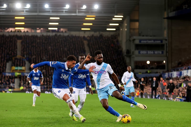 Did well enough defensively in the first half and tried to use his pace on the attack on occasions. One bursting run led to the corner for Everton's two big chances in the second half. 
