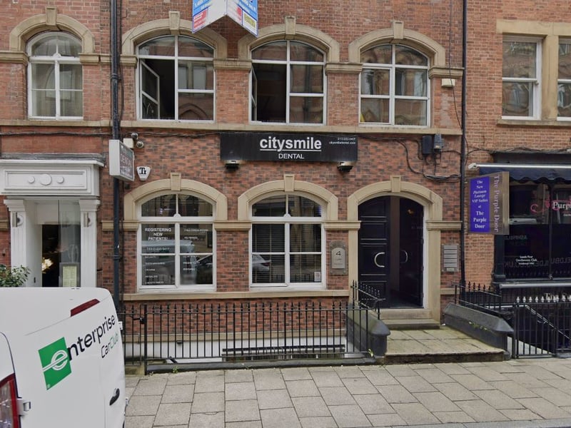 City Smile Dental, on York Place, has 4.8 stars out of 5 based on 76 based Google reviews. One patient said: "The best dentist I've ever been to."