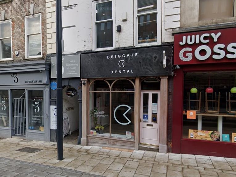 Briggate Dental, on Lower Briggate, has 4.5 stars out of 5 based on 40 Google reviews.