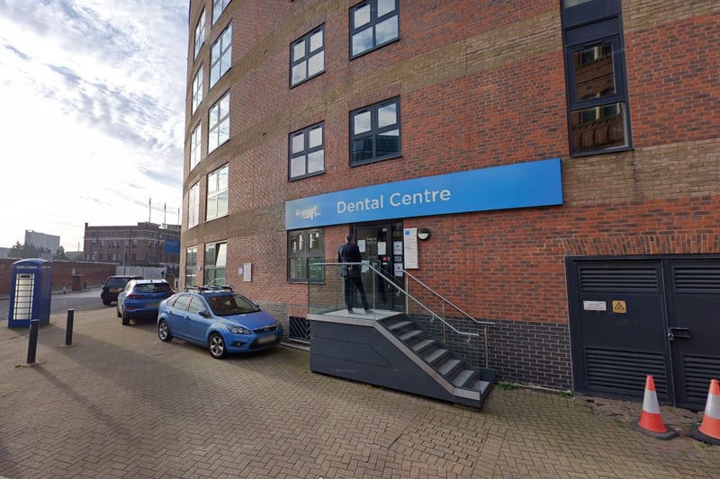 Bupa Dental Care, on The Bridge off Waterloo Street, has 4.6 stars out of 5 based on 70 Google reviews.