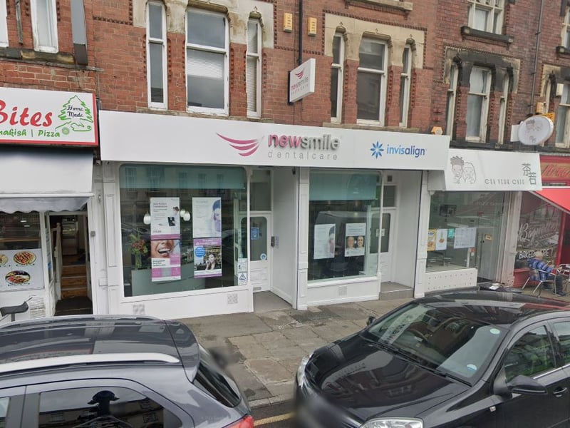 New Smile Dental Care, on Woodhouse Lane, has 4.8 out of 5 stars based on 102 Google reviews.