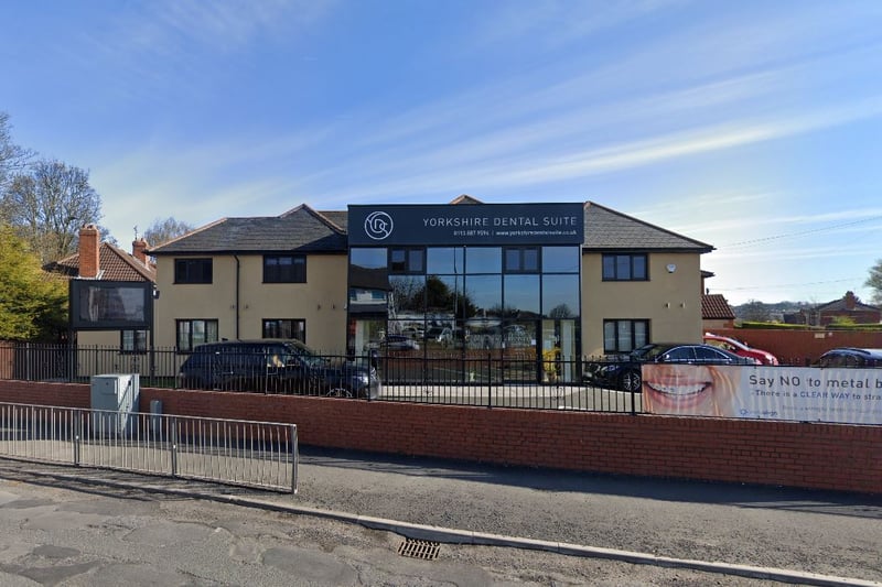 Yorkshire Dental Suite, on Oakwood Lane, has 5 out of 5 stars based on 2,100 Google reviews.
