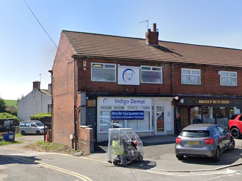 Indigo Dental, on Dixon Lane, has 4.9 out of 5 stars based on 383 Google reviews.