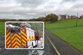 Police and firefighters were called out after an arson attack on a motorbike in Arbourthorne. Picture: Google / National World