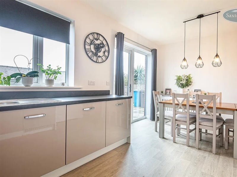 A bright, open plan kitchen/diner can be found towards the rear. 