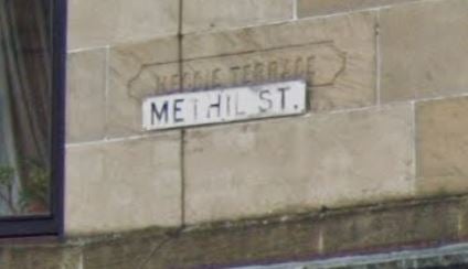 A ghost sign spotted on Methil Street in Scotstoun which used to be known as Heggie Terrace. 