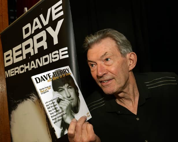 Dave Berry is resting at home after suffering medical problems in a show at Coal Aston Village Hall. Photo: Steve Ellis, Sheffield Newspapers