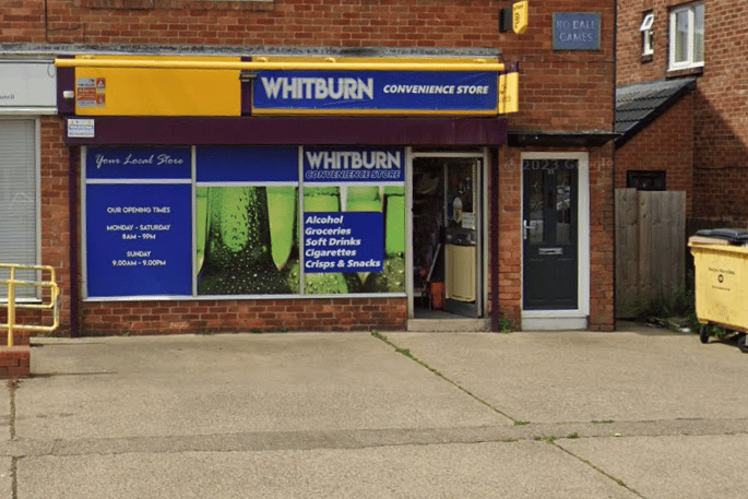 Whitburn Convenience Store on the town's Wellands Lane has a two star rating following an inspection in October 2023. 