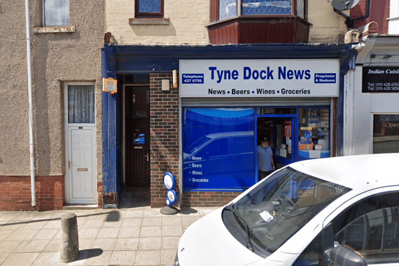 Tyne Dock News in South Shields has a two star rating after an inspection in August 2021. 