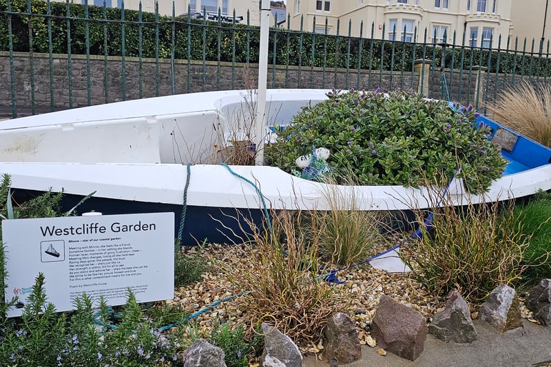 The garden was built following a funding campaign by the Friends of Prince Consort Gardens in 2020 and was designed and maintained by the clients from Westcliffe House in association with Bridgewater and Taunton College.