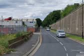Three fire engines are reportedly at the scene of a blze on Grange Mill Lane, an industrial area of Sheffield that runs parallel the M1. 