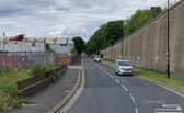Three fire engines are reportedly at the scene of a blze on Grange Mill Lane, an industrial area of Sheffield that runs parallel the M1. 