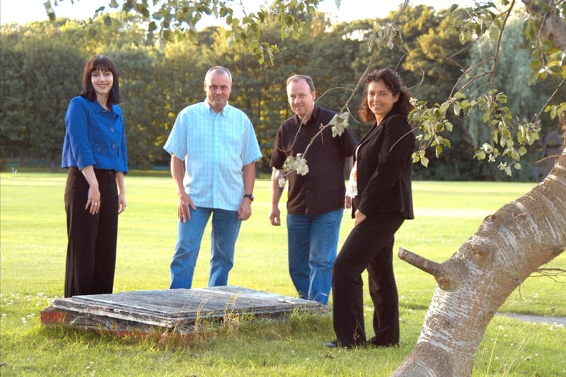 A fundraising campaign helped to pay for the restoration of the miners memorial stone in the grounds of the cricket club.
Bridget Philipson, John Mills, Steve Foster and Julie Elliott were pictured after supporting the magnificent effort in 2007.