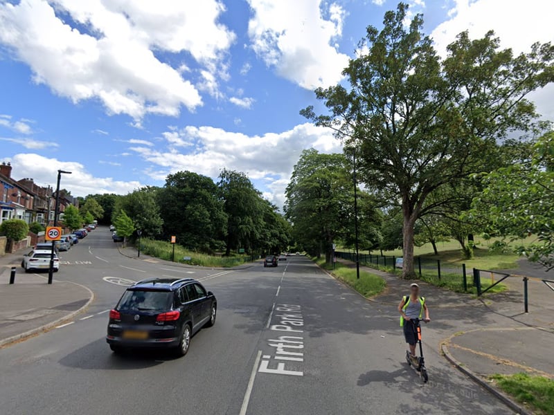 15th: Firth Park had 12.7 neighbourhood-level burglaries per 1,000 households, and a total of 41 overall, between December 2023 and November 2024. Photo: Google.