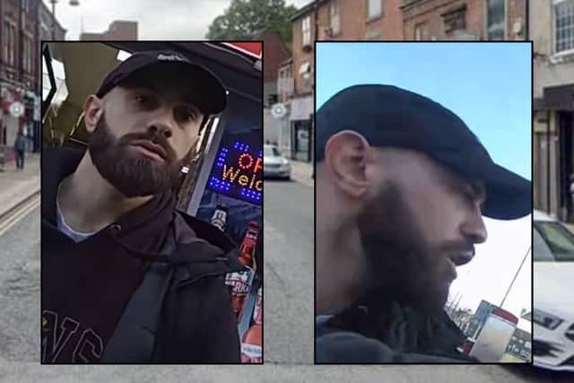 The incident is alleged to have taken place at Wellgate in Rotherham town centre at around 12.35pm on Sunday, February 11, 2024. Police believe the man pictured may be able to assist with their investigation 