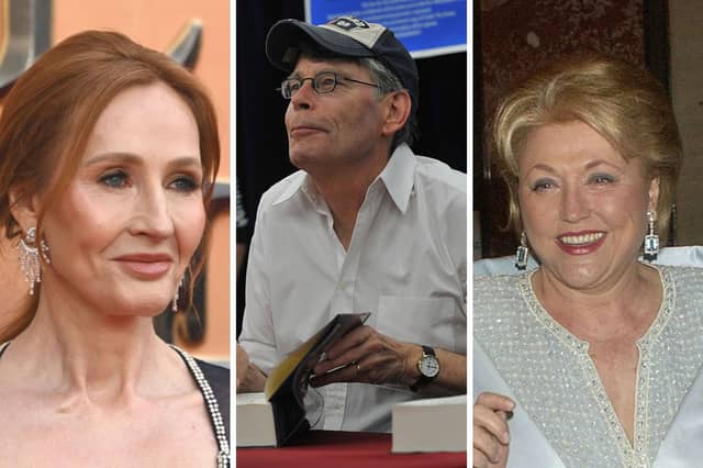 Writing bestselling books can be a profitable business - as these authors' bank accounts would show.