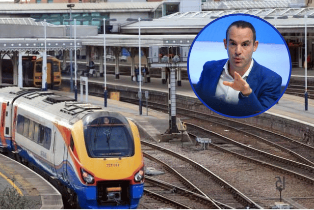 Money expert Martin Lewis has complained about a train journey from London to Sheffield, claiming there were "500 people" aboard served by one toilet.